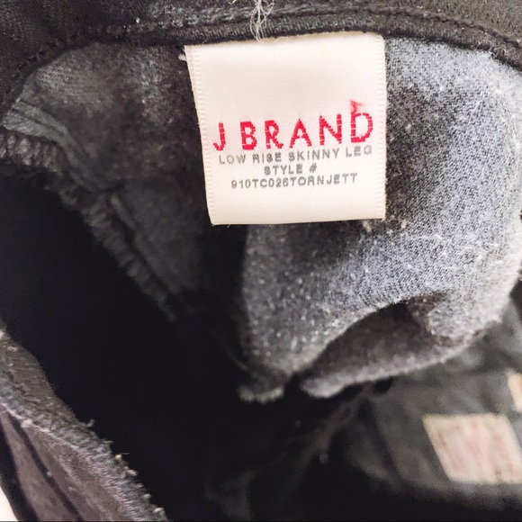 J Brand || Distressed Skinny Jeans - Picture 7 of 8